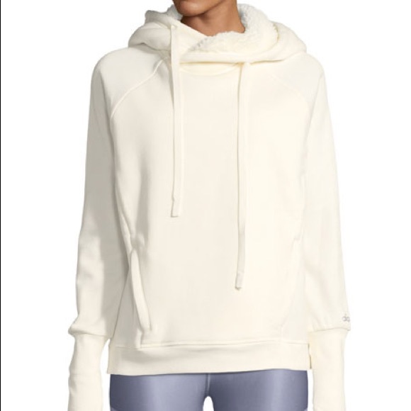 NWT Alo Yoga Heat-Up Long Sleeve Sherpa Pullover - Picture 3 of 8